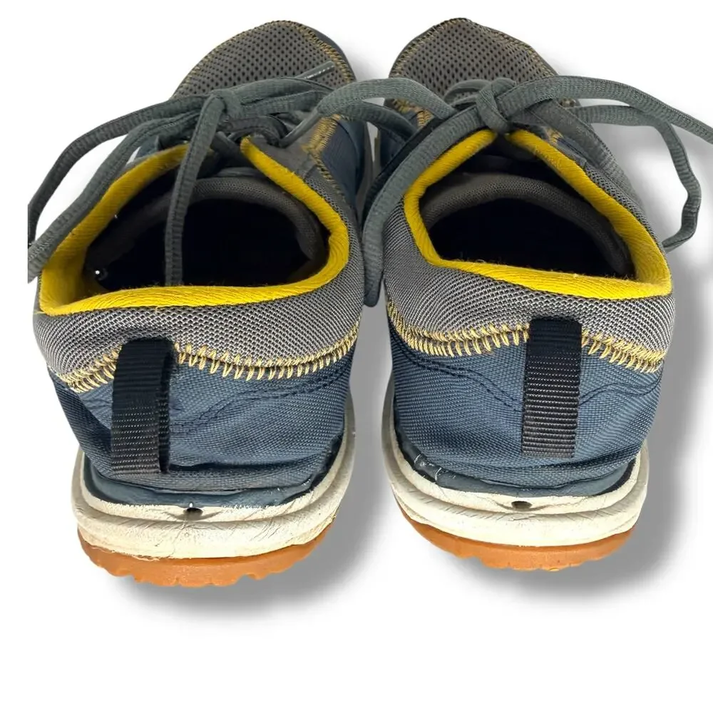 Astral Brewer 2.0 Water Shoes Mens 10 Navy Gray Yellow Minimalist Hiking Boating